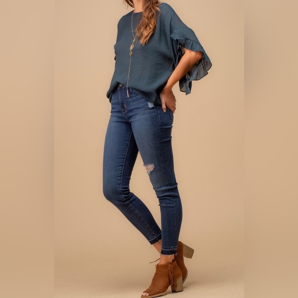 NEW! Ruffled Blouse - Picture 5 of 5